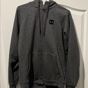 Under Armour Charcoal Full-Zip Hoodie